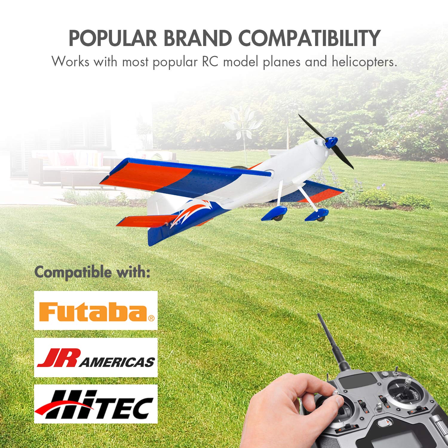 Tenergy NiMH Receiver RX Battery 6V 2000mAh Hitec Connector for RC Airplanes