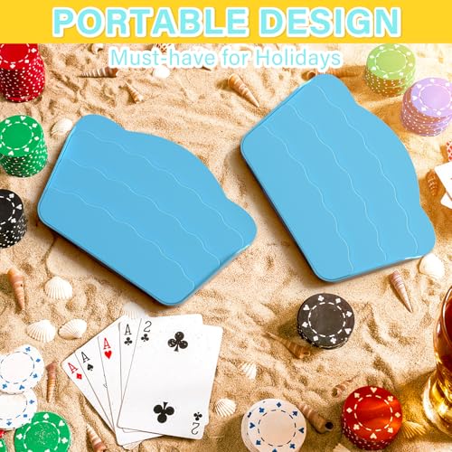 Tenyond 2-Pack Card Holders with Foldable Stand - for Seniors, Arthritis, Travel Games, UNO, Poker