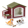 Terra by Battat Dog House Playset – 2 Toy Dog Figurines with Accessories for Kids Ages 3+