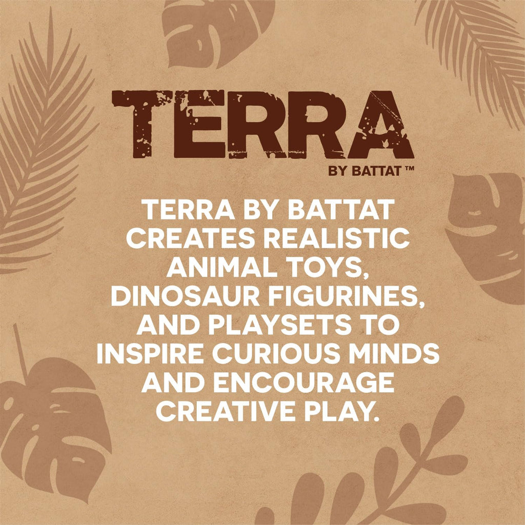 Terra by Battat Farm Animals Tube Set – 60 Mini Plastic Barnyard Figurines for Kids Ages 3+