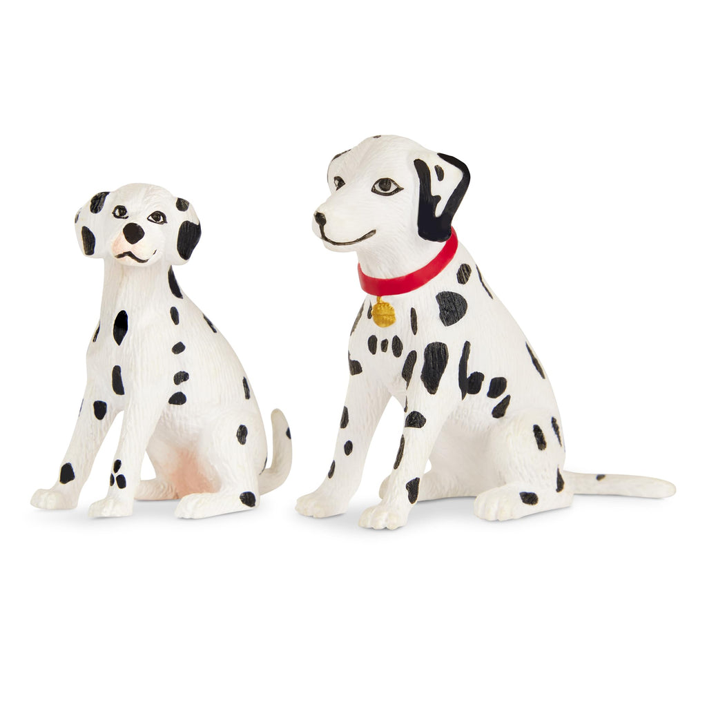 Terra by Battat Firehouse Dogs Playset: 2 Dalmatians & Firehouse Toy for Kids Ages 3+