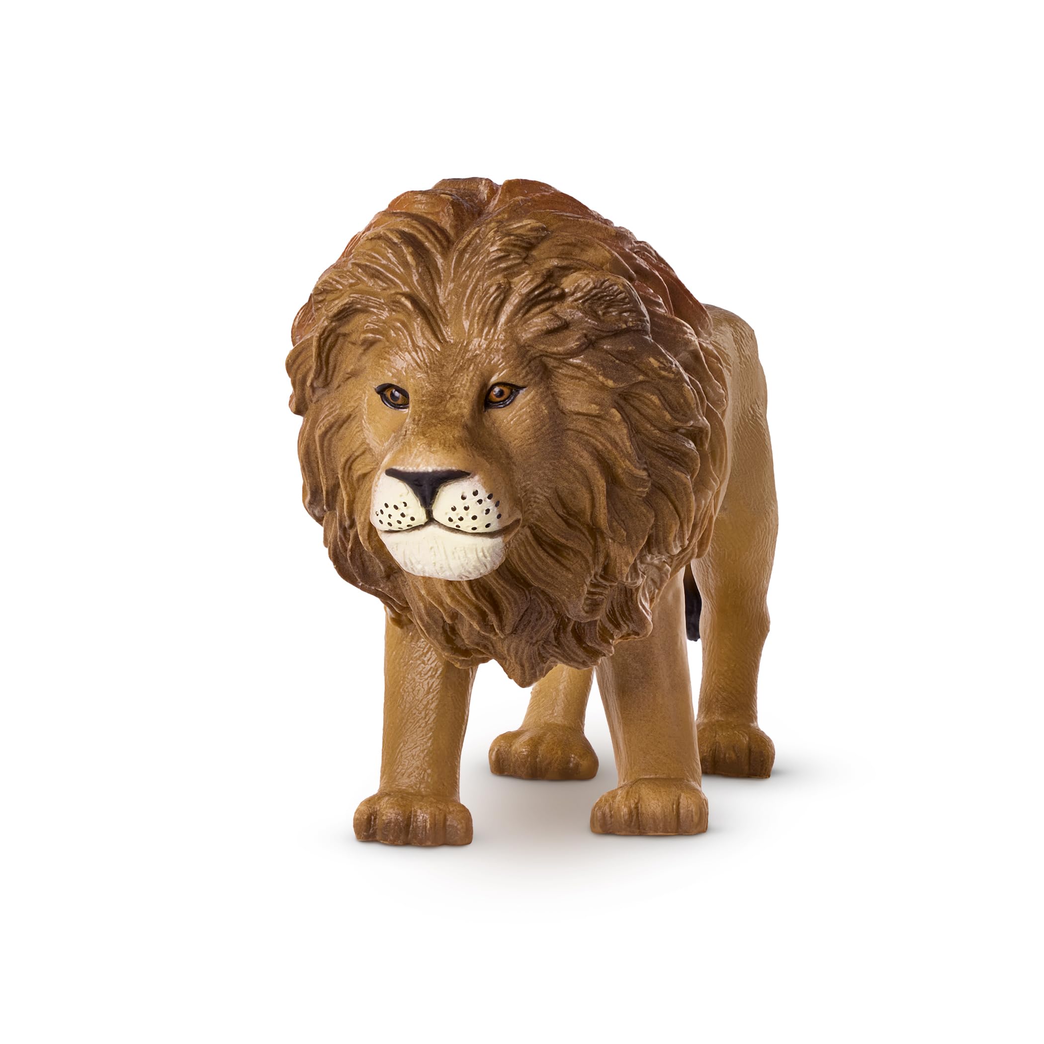 Terra by Battat Jungle Animal Figurines – 3-Pack of Realistic Lion, Tiger, and Gorilla Toys for Kids Age 3+