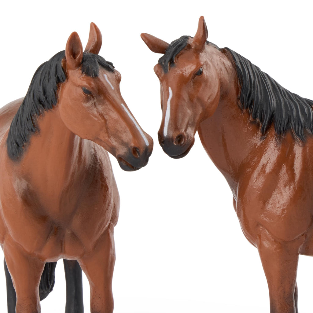 Terra by Battat Quarter Horse Toy Figurines – 4-Piece Plastic Animal Set for Kids Ages 3+