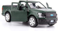 TGRCM-CZ 1/36 Ford F150 Pickup Truck Die-Cast Model - Dark Green Pull-Back Toy Car for Kids Ages 3+