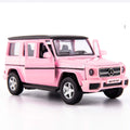 TGRCM-CZ 1:36 Scale Pink Mercedes-Benz G63 Pull-Back Die-Cast Car Model for Kids and Collectors