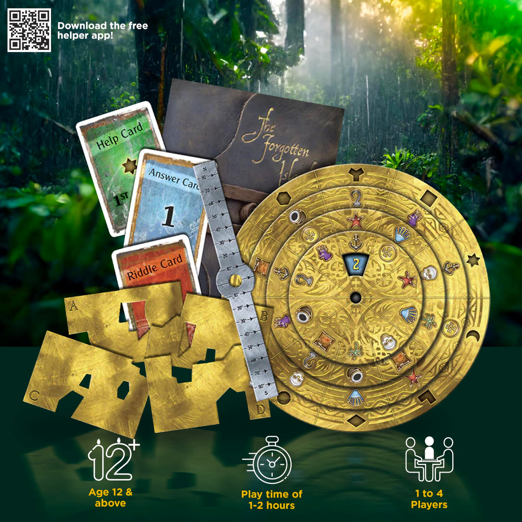 Thames & Kosmos EXIT: The Forgotten Island – Escape Room Game for 1-4 Players