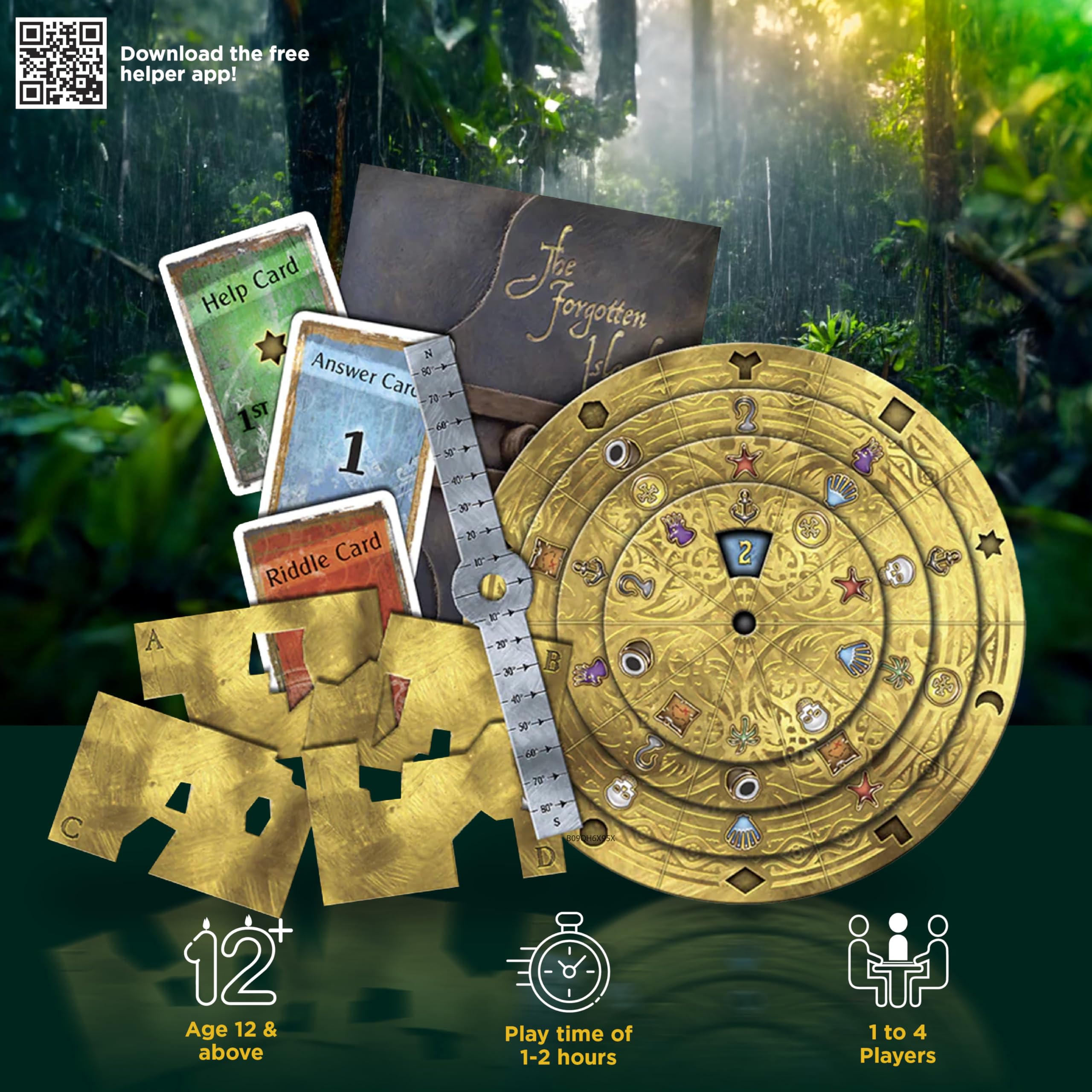 Thames & Kosmos EXIT: The Forgotten Island – Escape Room Game for 1-4 Players