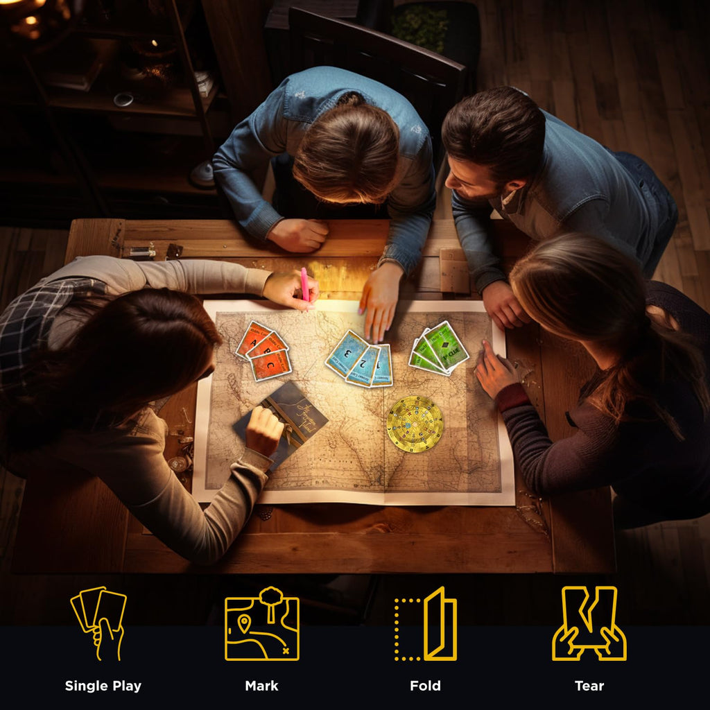 Thames & Kosmos EXIT: The Forgotten Island – Escape Room Game for 1-4 Players