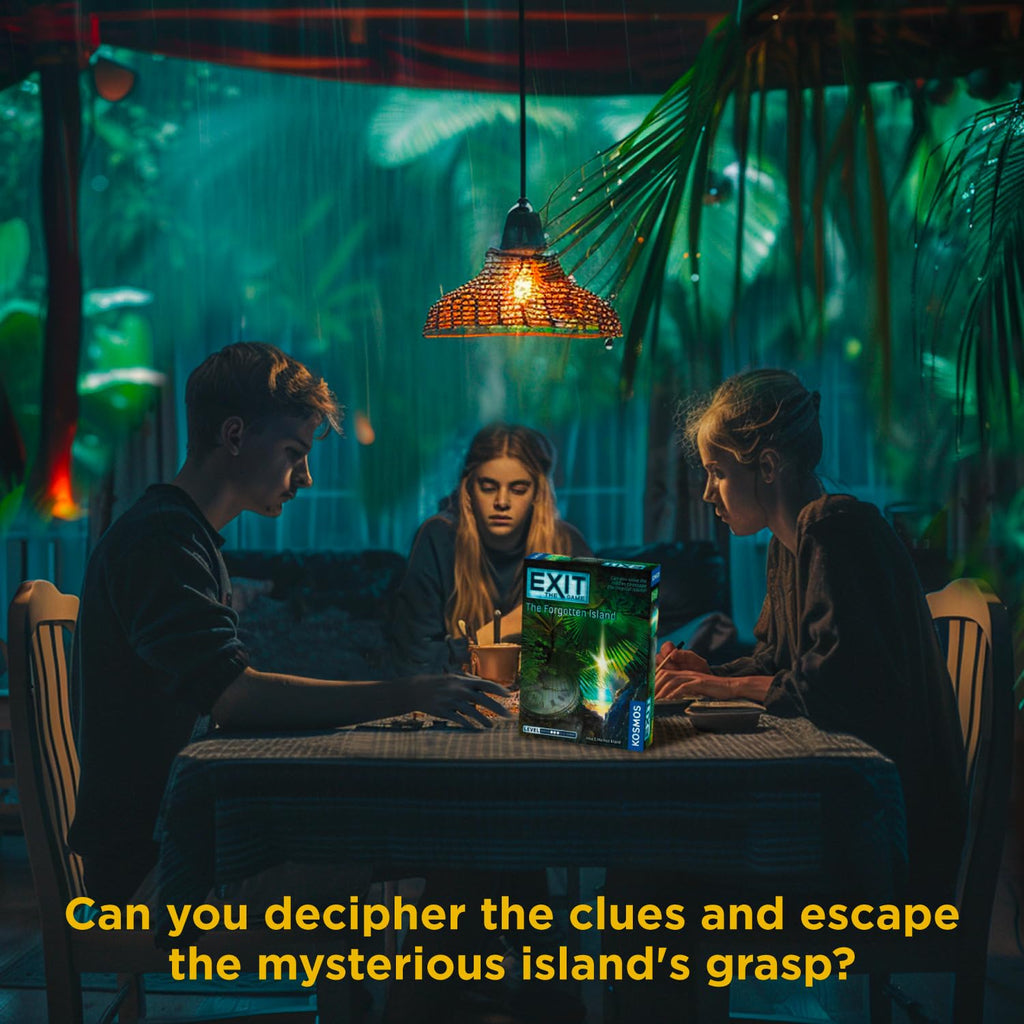 Thames & Kosmos EXIT: The Forgotten Island – Escape Room Game for 1-4 Players
