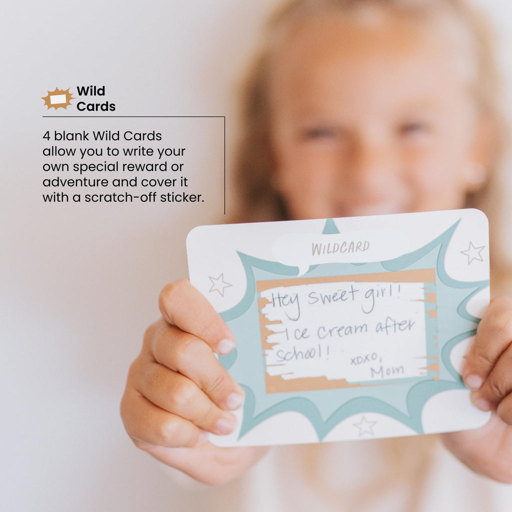 The Adventure Challenge Lunchbox Notes – 28 Scratch-Off Cards for Kids (Multicolor)