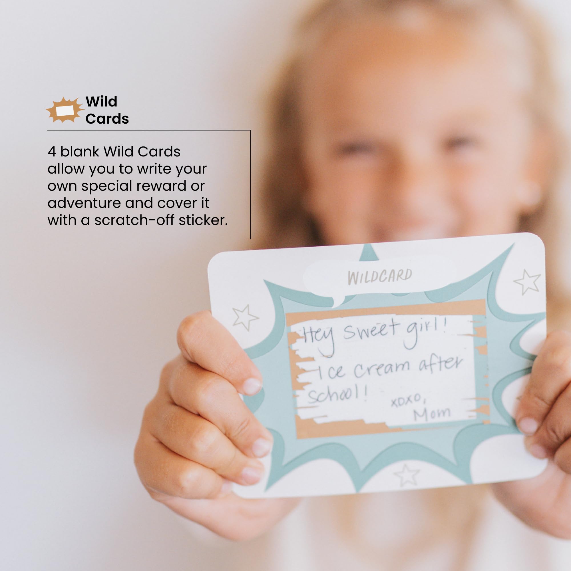 The Adventure Challenge Lunchbox Notes – 28 Scratch-Off Cards for Kids (Multicolor)