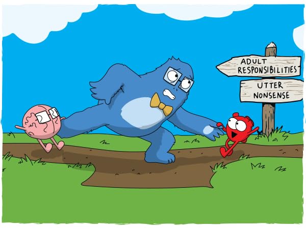 The Awkward Yeti Heart & Brain Card Game – Hilarious Family Party Game for Kids, Teens & Adults