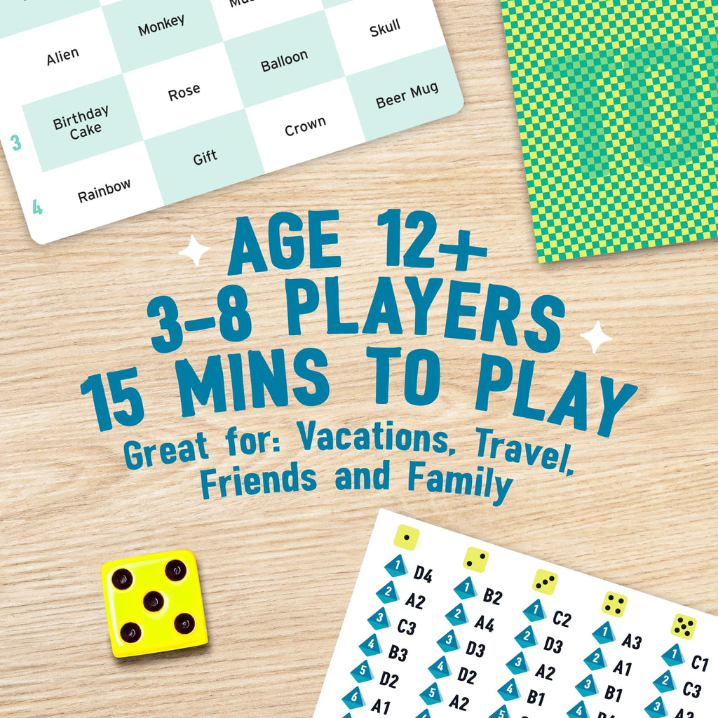 The Chameleon Travel – Award-Winning Bluffing Game in a Portable Tin with 20 New Topic Cards