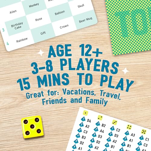 The Chameleon Travel – Award-Winning Bluffing Game in a Portable Tin with 20 New Topic Cards