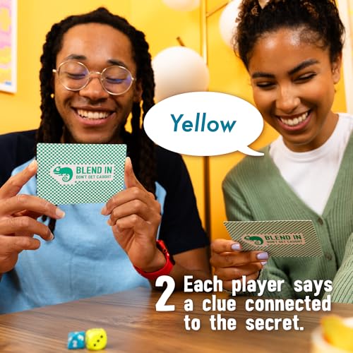 The Chameleon Travel – Award-Winning Bluffing Game in a Portable Tin with 20 New Topic Cards