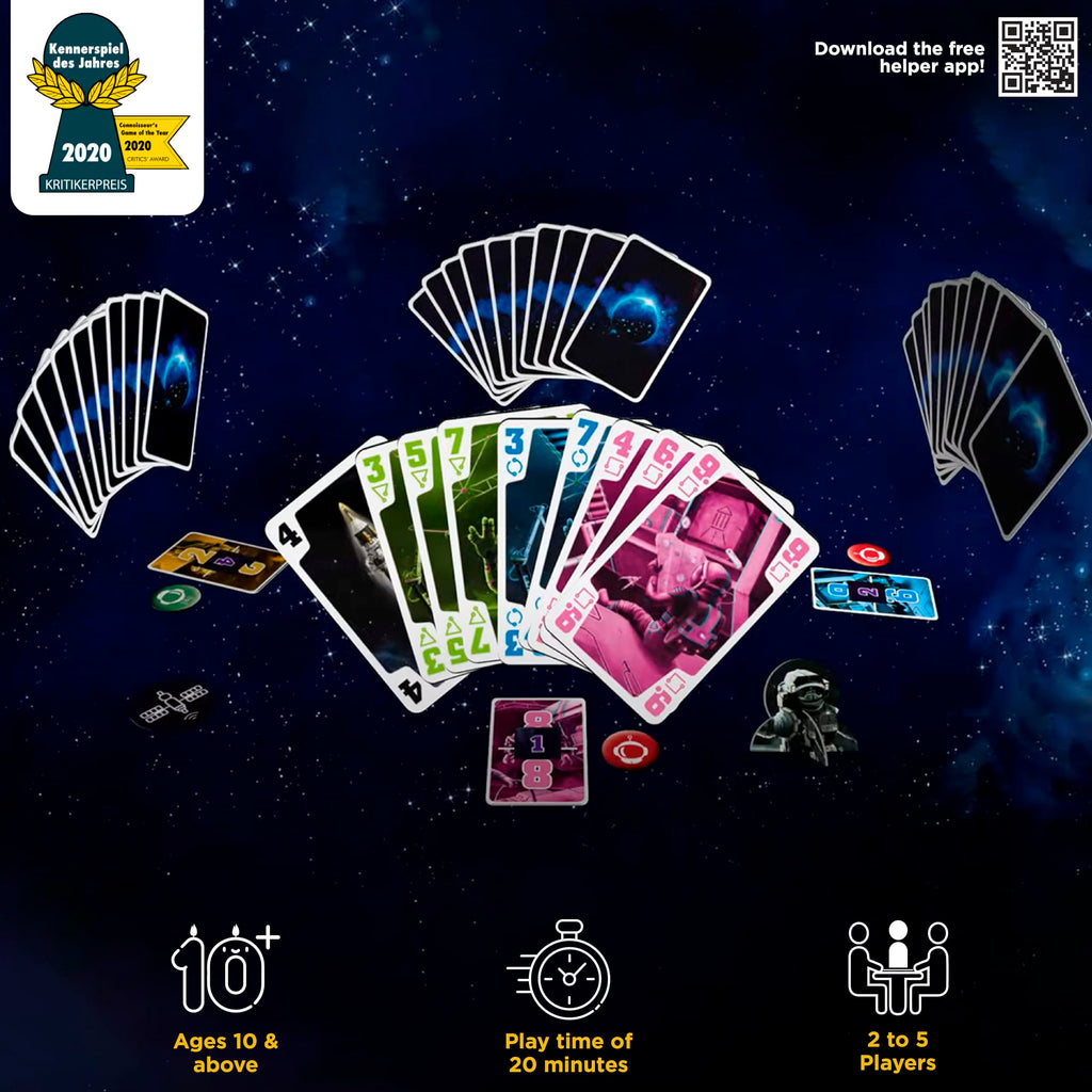 The Crew: Quest for Planet Nine – Cooperative Trick-Taking Card Game (3-5 Players, Ages 10+)