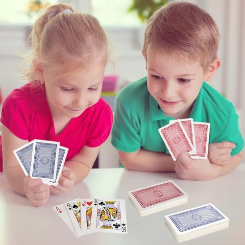 The Dreidel Company 12-Deck Playing Cards Set – Poker Size, Standard Index, 52 Cards + 2 Jokers