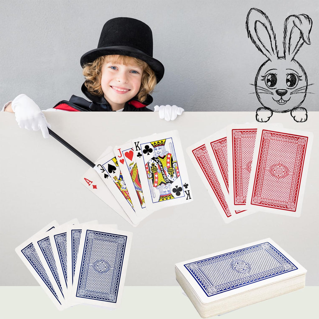 The Dreidel Company 12-Deck Playing Cards Set – Poker Size, Standard Index, 52 Cards + 2 Jokers