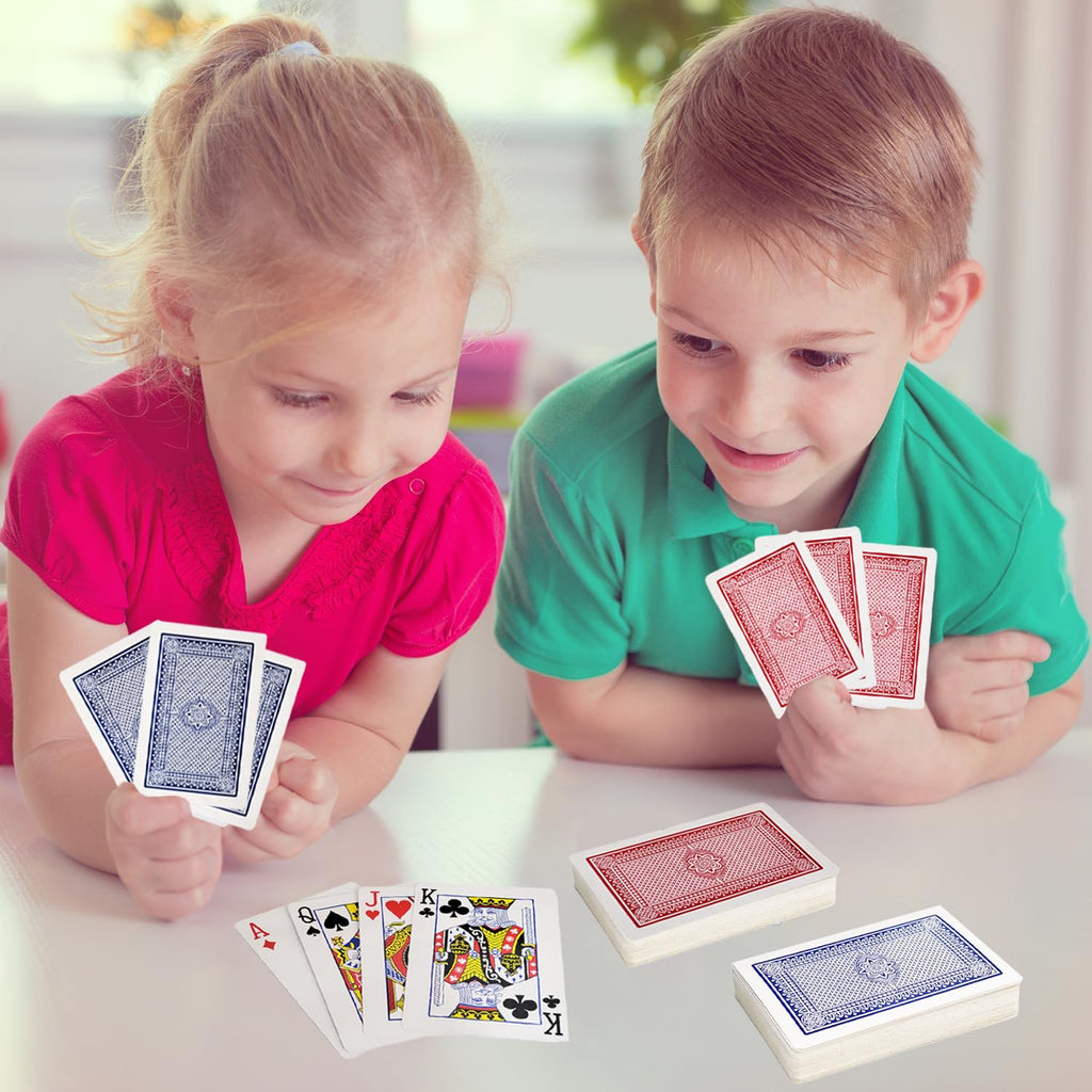 The Dreidel Company 12-Deck Playing Cards Set – Poker Size, Standard Index, 52 Cards + 2 Jokers