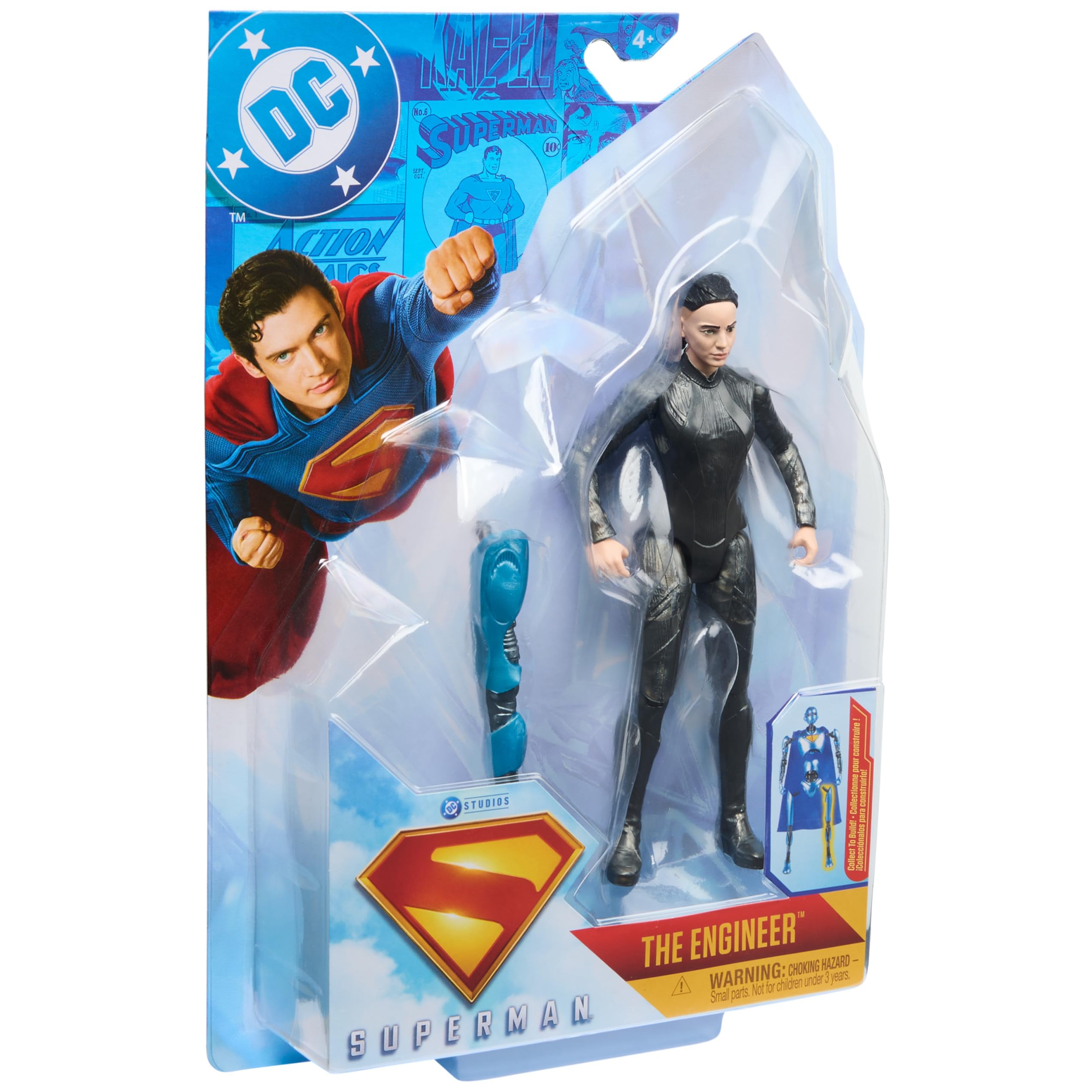 The Engineer 6-Inch Action Figure from DC Comics Superman Movie