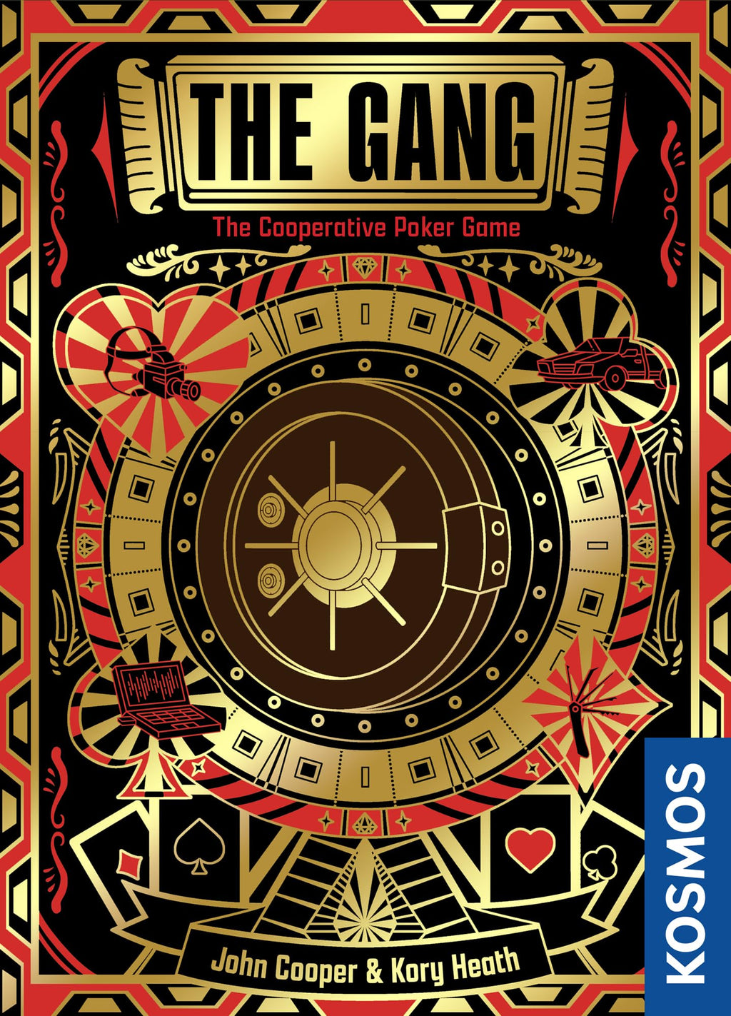 The Gang: Cooperative Poker Card Game – Heist Team Game for Family Game Night