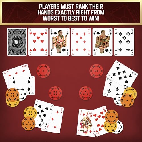 The Gang: Cooperative Poker Card Game – Heist Team Game for Family Game Night