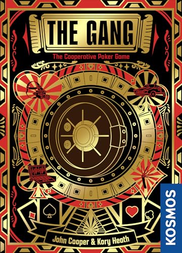 The Gang: Cooperative Poker Card Game – Heist Team Game for Family Game Night