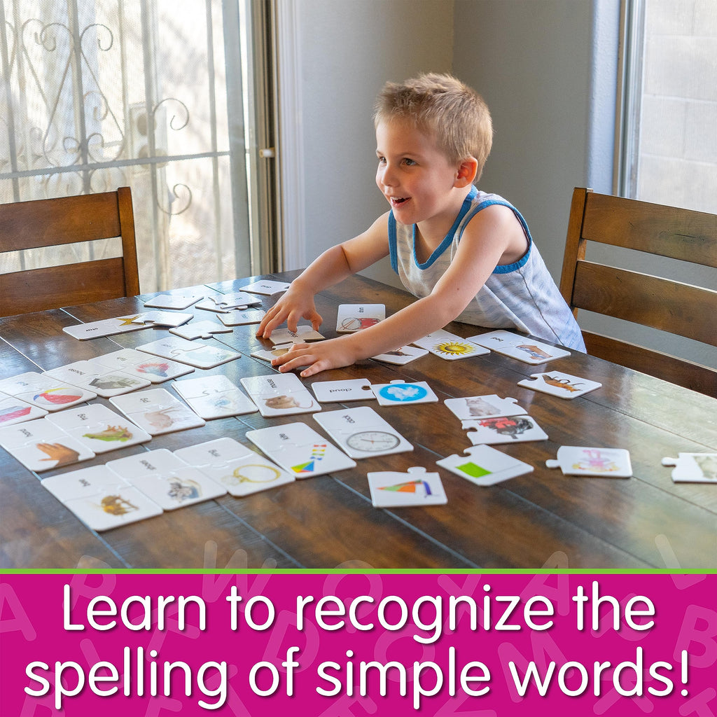 The Learning Journey Match It! - First Words: 30 Self-Correcting Picture Puzzles for Toddlers Ages 3+