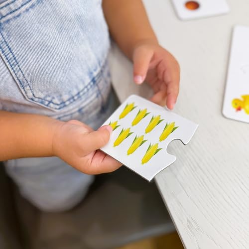 The Learning Journey Match It! Counting Puzzle - 30 Self-Correcting Number Pairs for Preschool Math Skills