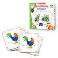 The Learning Journey My First Memory Game Farm Memory – 20-Card Matching Game for Toddlers Ages 2+, Award Winner