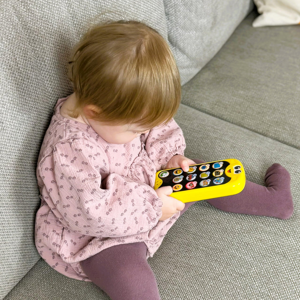 The Learning Journey On the Go Phone – Baby Cell Phone Toy with Lights & Sounds, Ages 3+ Months