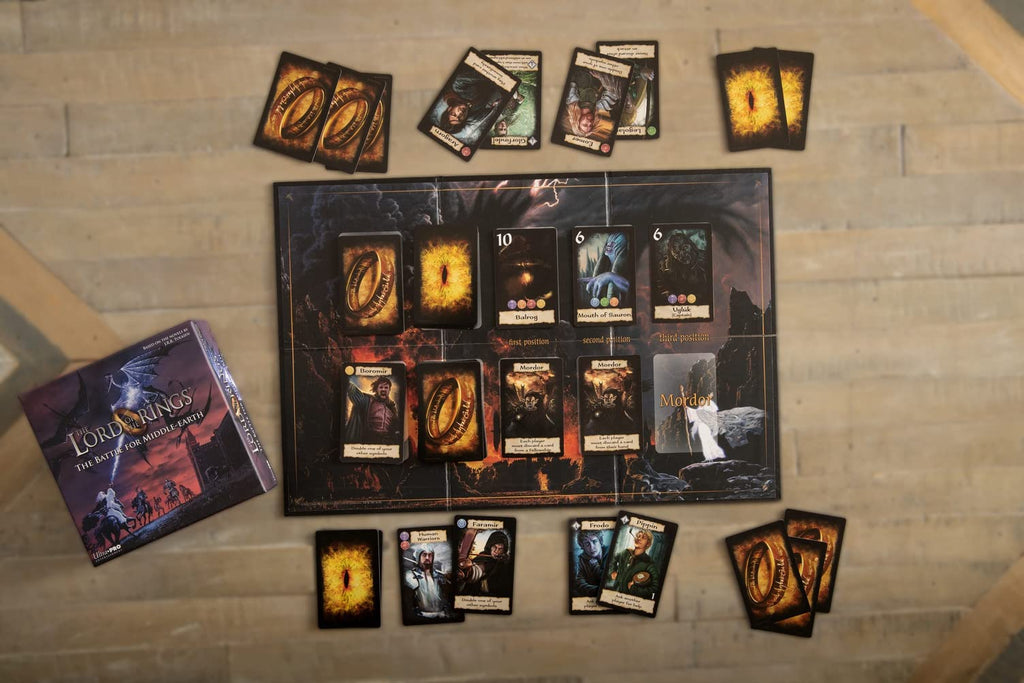 The Lord of the Rings: The Battle for Middle-earth Card Game – Build Fellowships, Defeat Mordor, 2-4 Players, 15 Min Playtime, Ages 8+