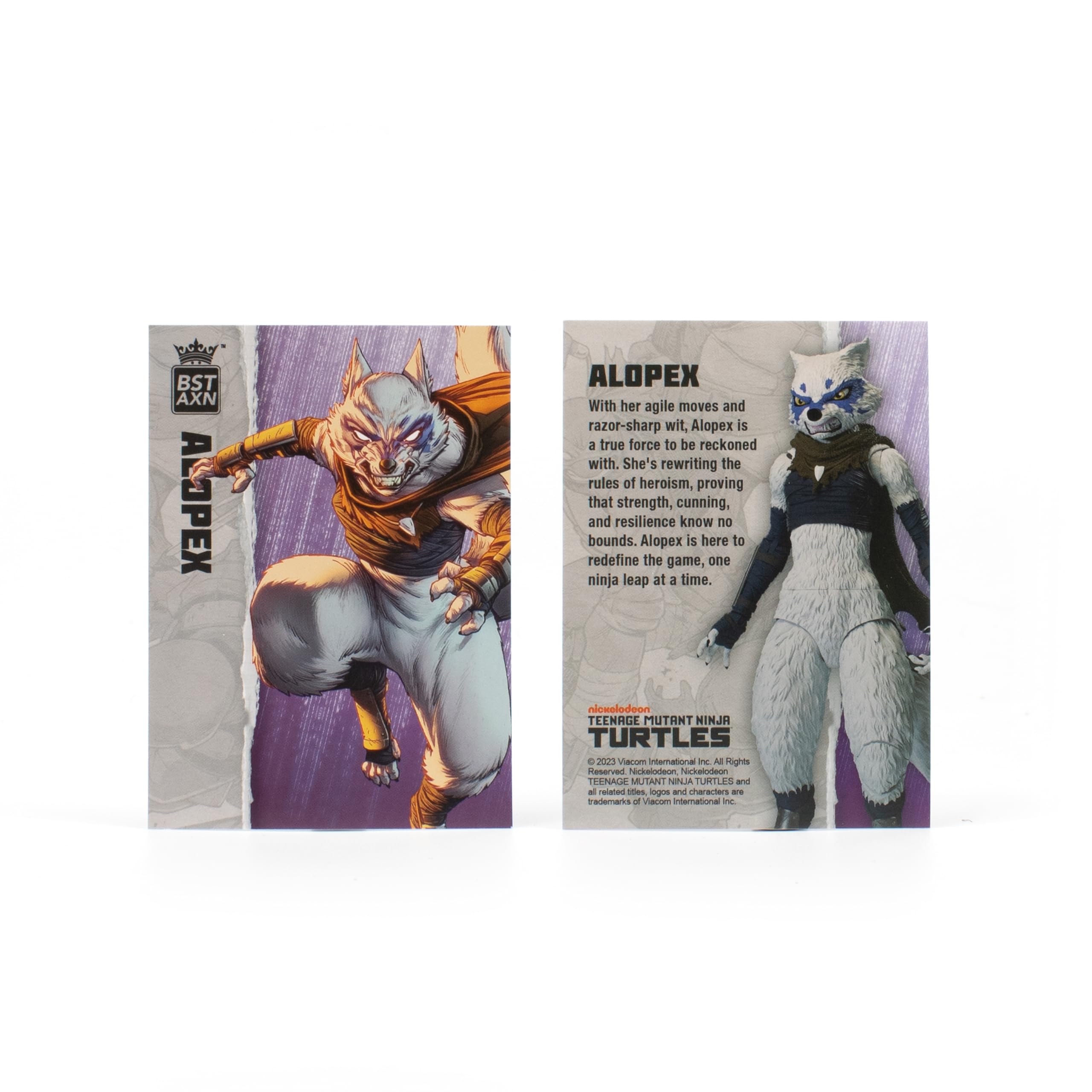 The Loyal Subjects BST AXN Alopex Action Figure - 5-Inch TMNT IDW Collectible