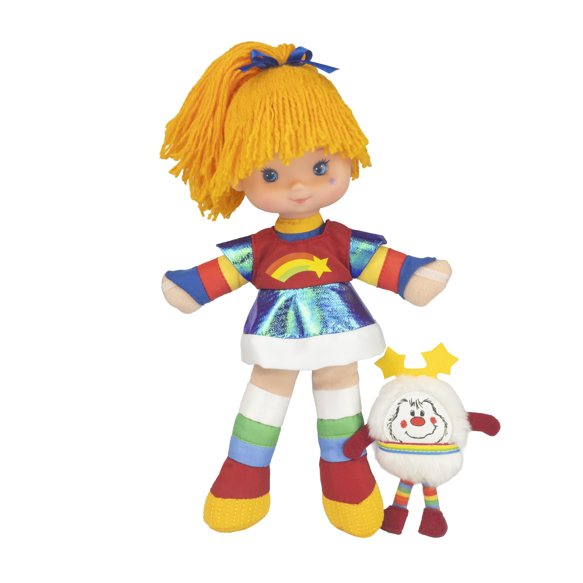 The Loyal Subjects Rainbow Brite Classic 9-inch Doll – 1984 Replica with Detachable Twink Plush