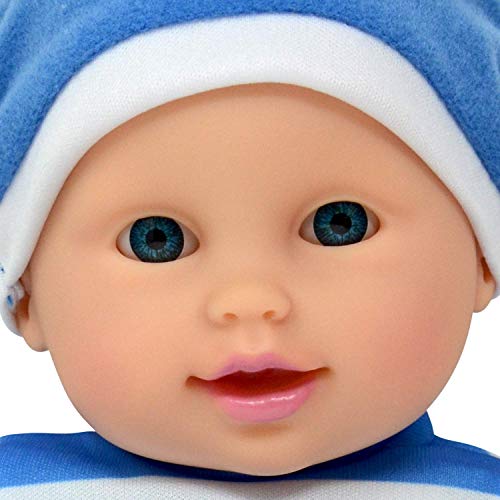The New York Doll Collection 11" Soft Body Baby Doll with Pacifier - Gift Box Edition