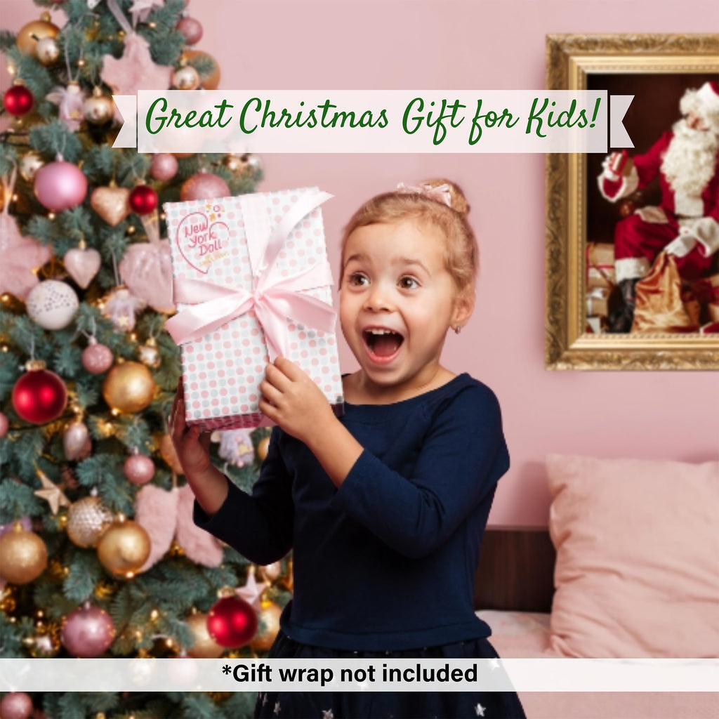 The New York Doll Collection Baby Doll Feeding & Caring Accessory Set with Zippered Carrying Case