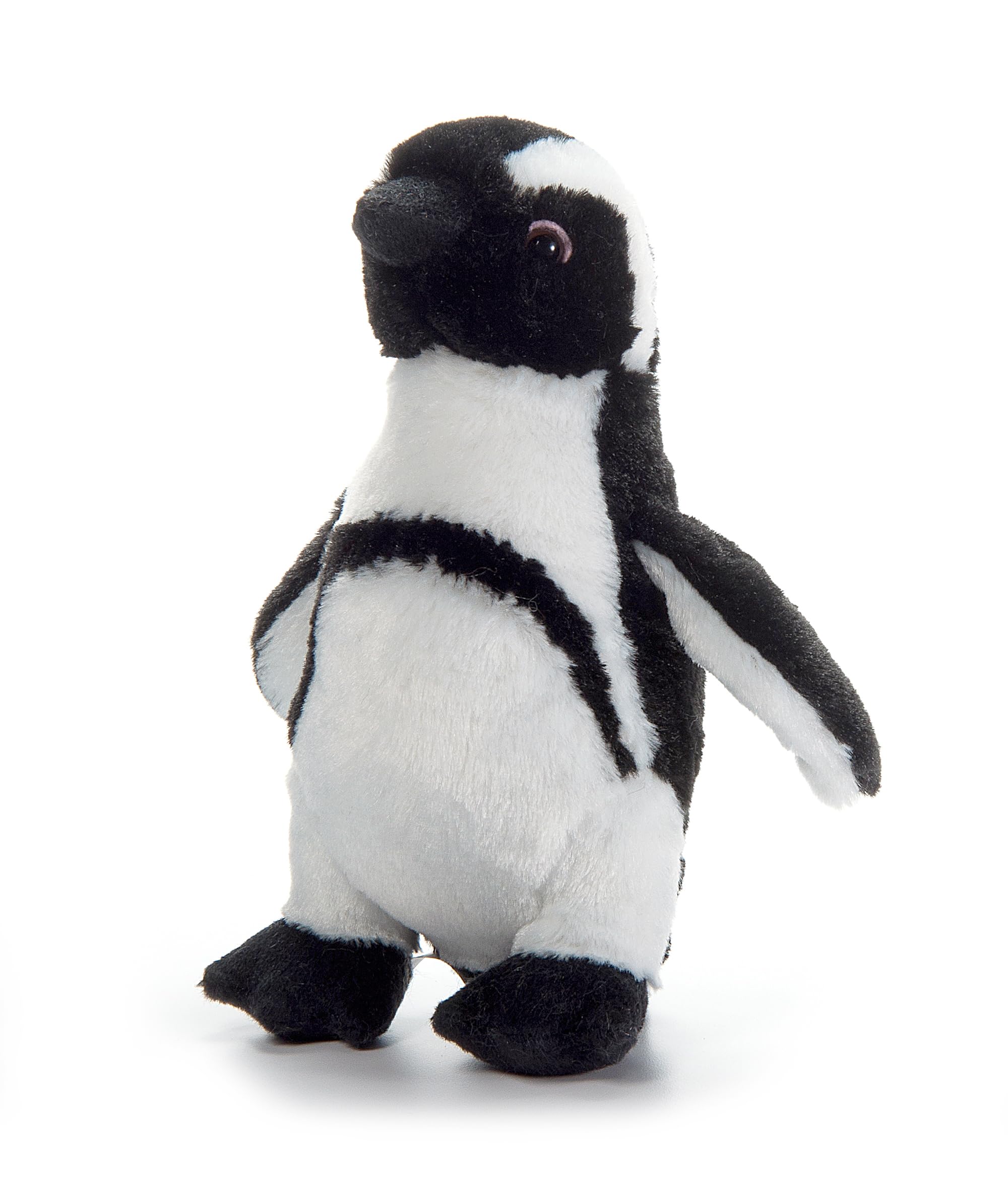 The Petting Zoo African Blackfoot Penguin Plushie – 8-Inch Soft Stuffed Animal Toy Made from Recycled Water Bottles