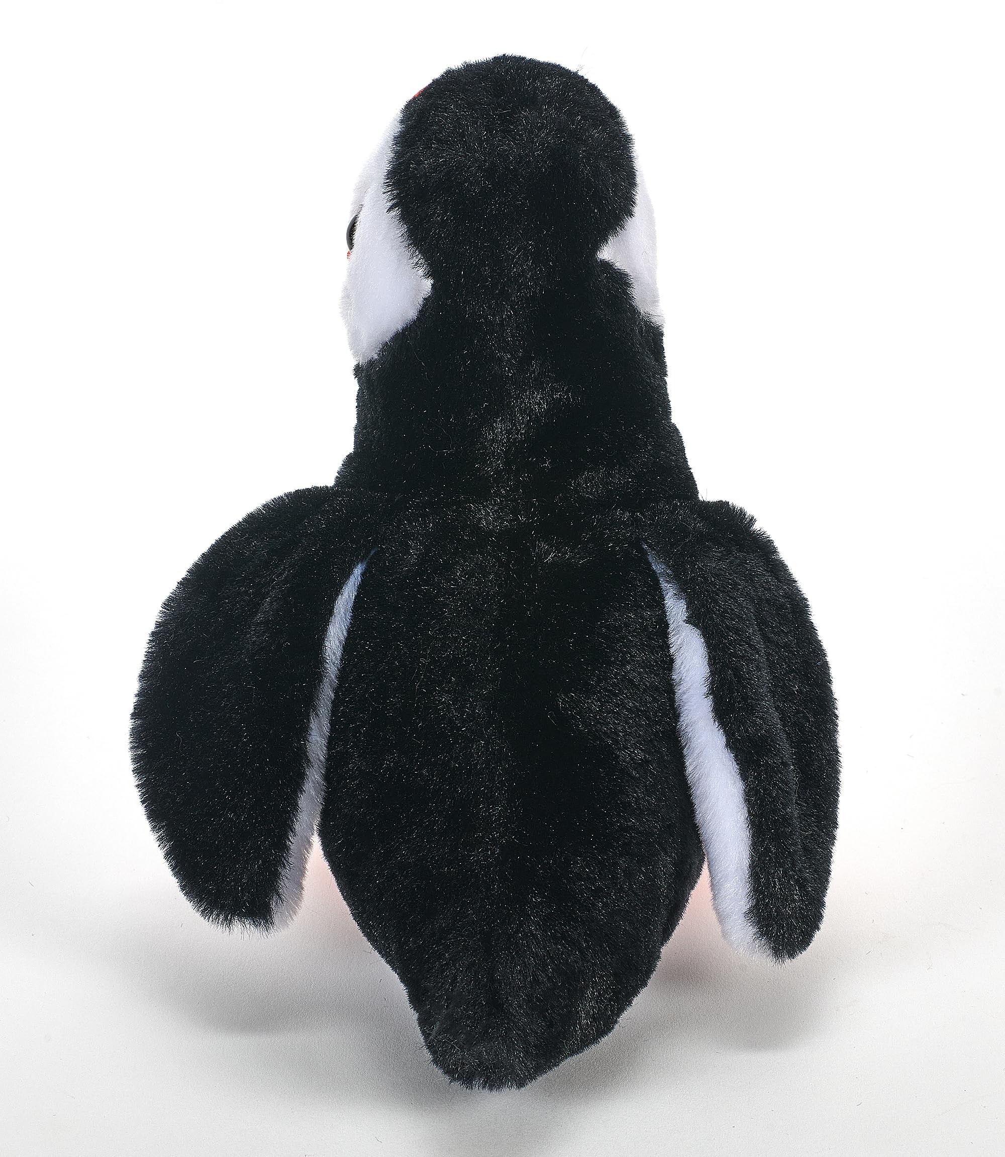 The Petting Zoo Puffin Plush Toy – 6-Inch Stuffed Animal with Outstretched Wings and Orange Feet