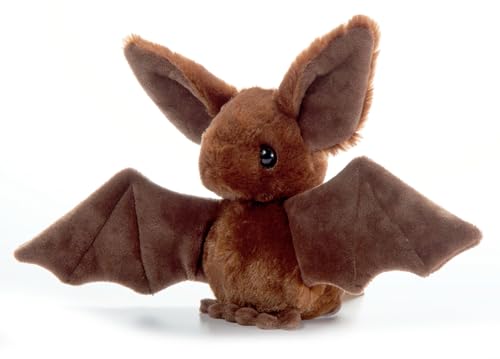 The Petting Zoo Scoopz Wildlife Animals Brown Bat Stuffed Animal, 8 Inches