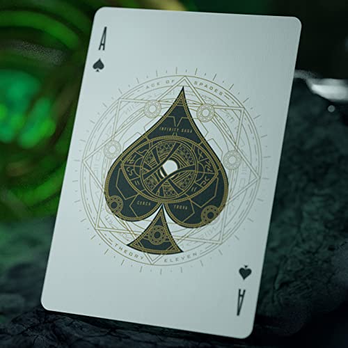 theory11 Avengers Green Edition Premium Playing Cards – Marvel Infinity Saga Deck