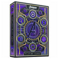 theory11 Avengers Purple Edition Premium Playing Cards – Marvel Infinity Saga Deck