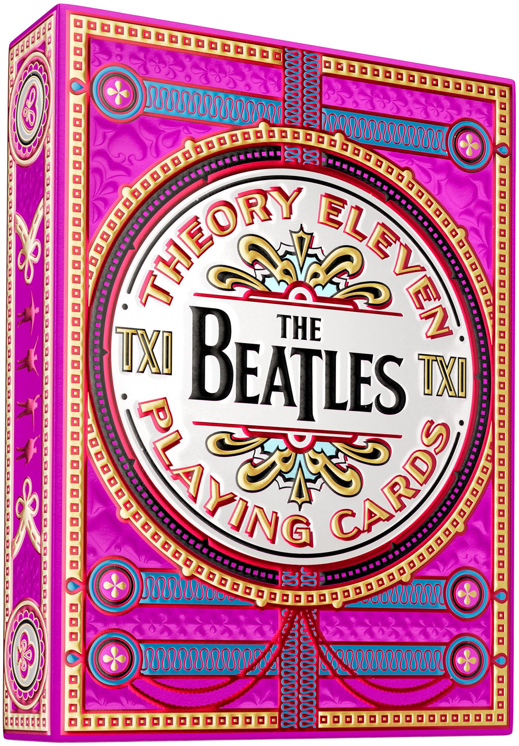 theory11 Beatles Premium Playing Cards - Pink Deck - Officially Licensed Collector's Cards