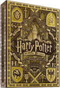 theory11 Harry Potter Hufflepuff Playing Cards (Yellow) – Premium Poker Deck