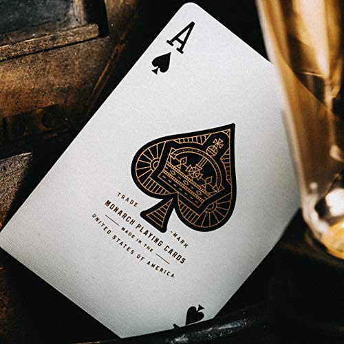theory11 Monarch Playing Cards – Luxury Blue Poker Deck with Gold Foil