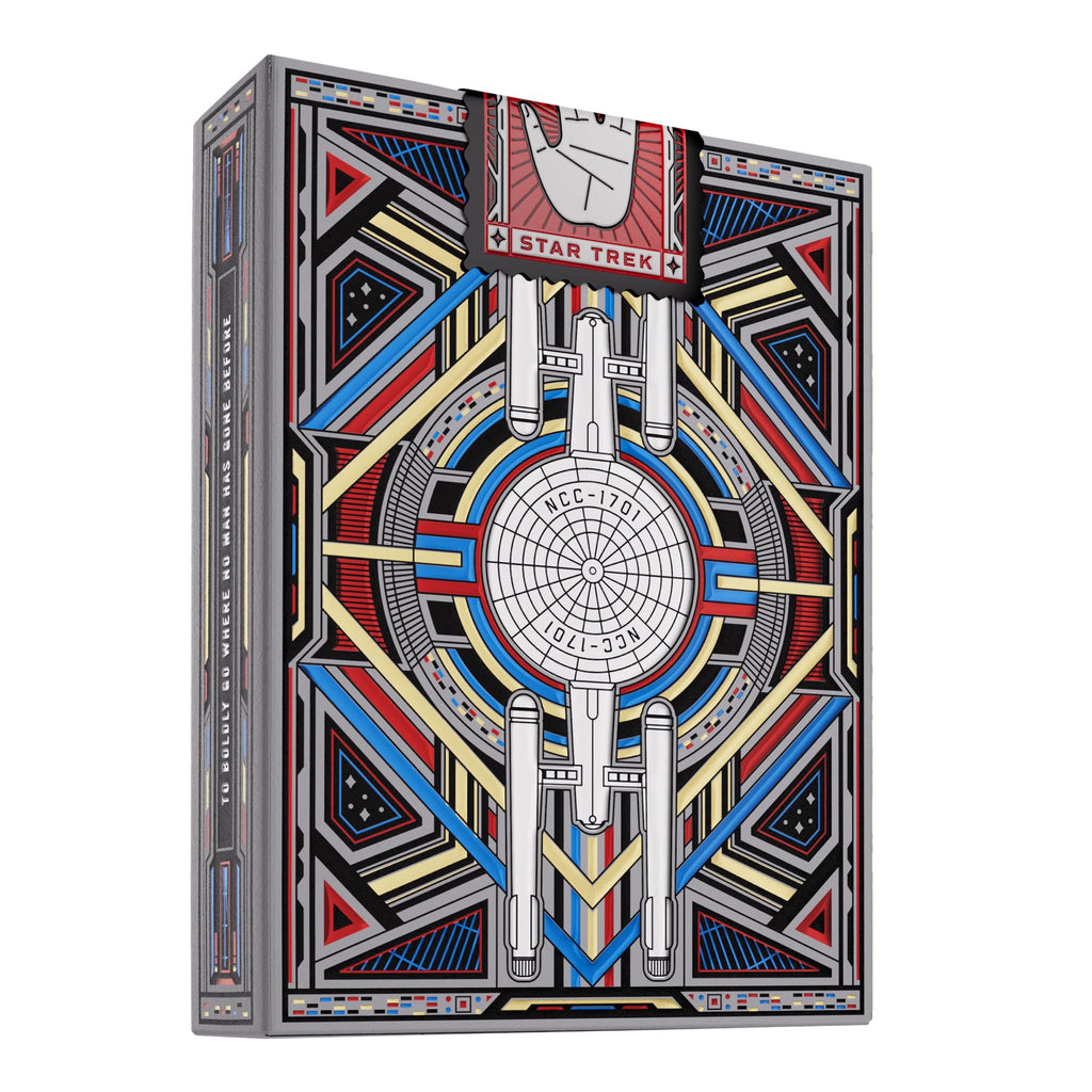 theory11 Star Trek Light Premium Playing Cards – Custom Artwork, Poker Size