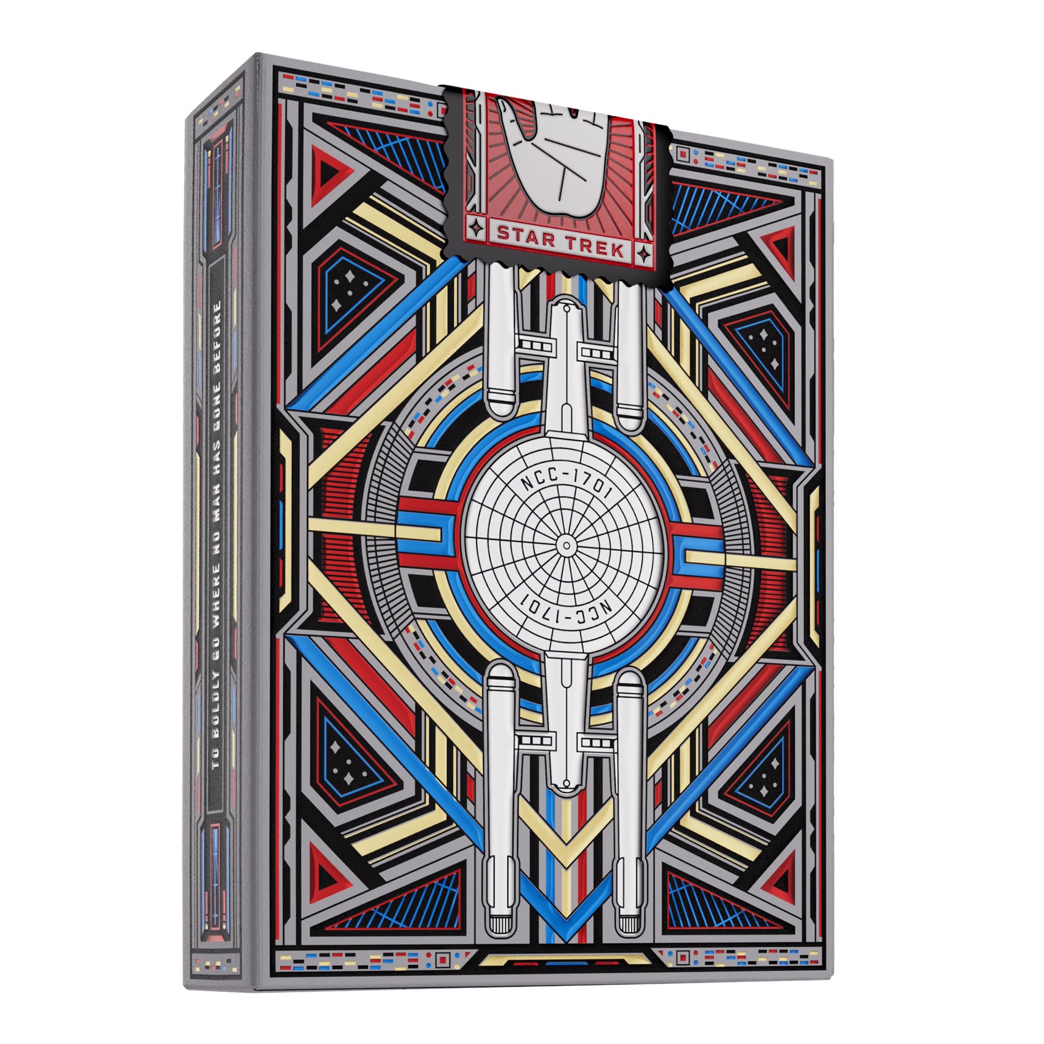 theory11 Star Trek Light Premium Playing Cards – Custom Artwork, Poker Size