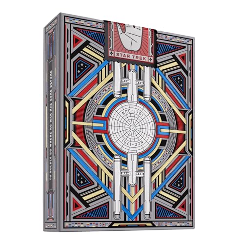 theory11 Star Trek Light Premium Playing Cards – Custom Artwork, Poker Size
