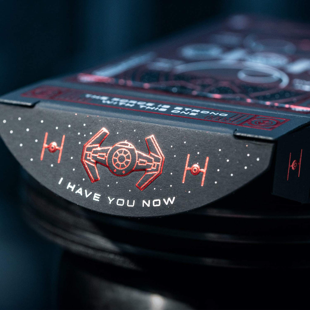 theory11 Star Wars Dark Side Playing Cards - Red Edition