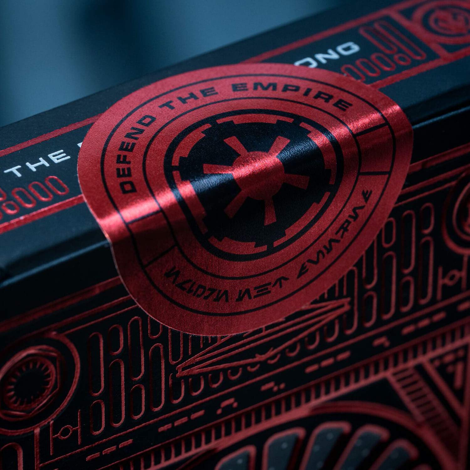 theory11 Star Wars Dark Side Playing Cards - Red Edition
