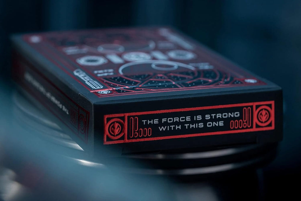 theory11 Star Wars Silver Edition Dark Side Playing Cards (Grey Deck)